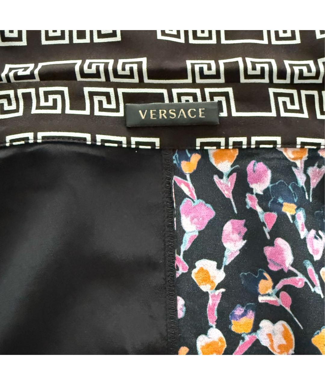 VERSACE Мульти шелковая рубашка, фото 3