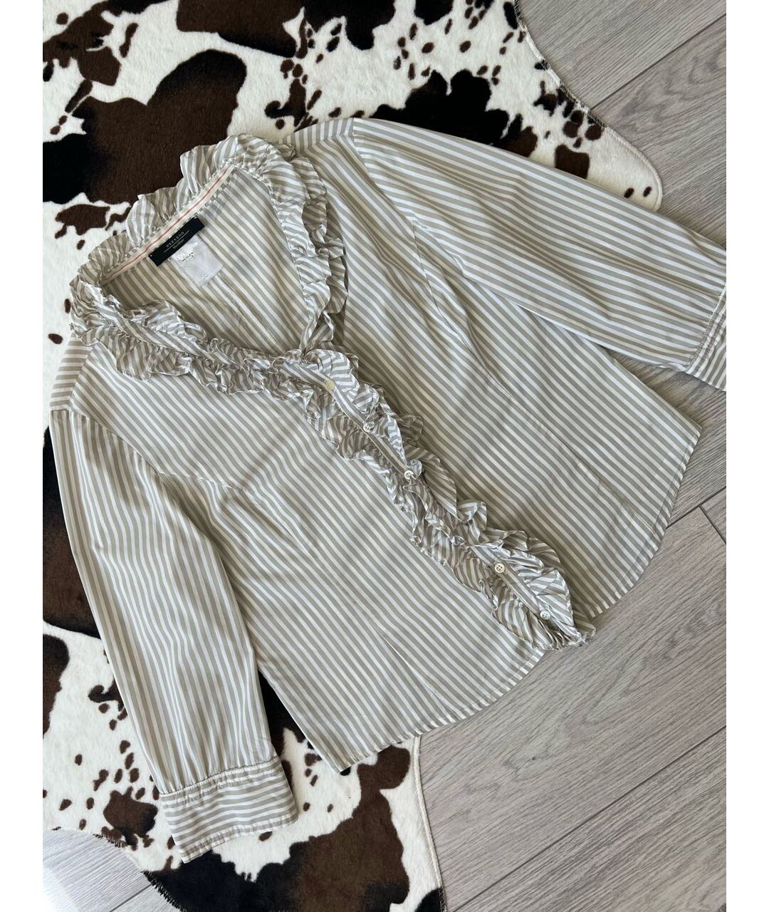 WEEKEND MAX MARA Мульти хлопковая рубашка, фото 2