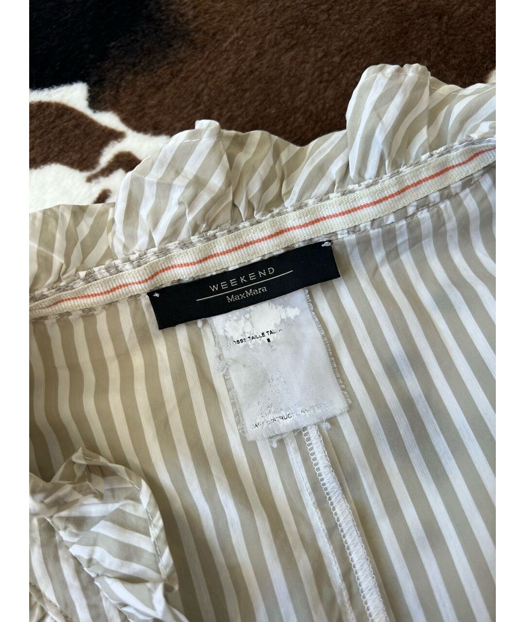 WEEKEND MAX MARA Мульти хлопковая рубашка, фото 7
