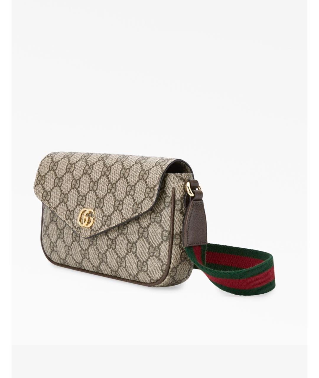 GUCCI Кожаная сумка через плечо, фото 7