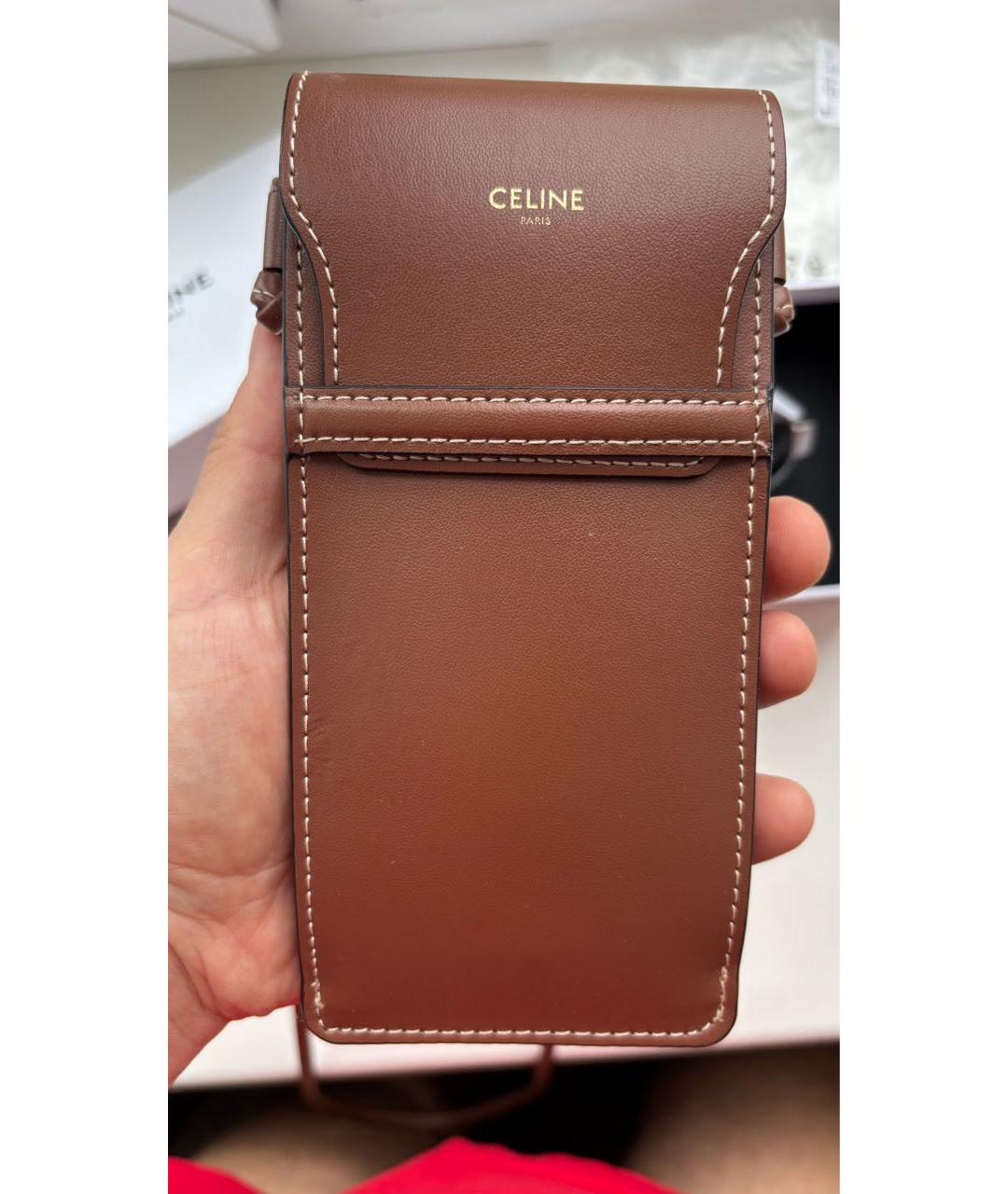 CELINE Серебряные металлические солнцезащитные очки, фото 6