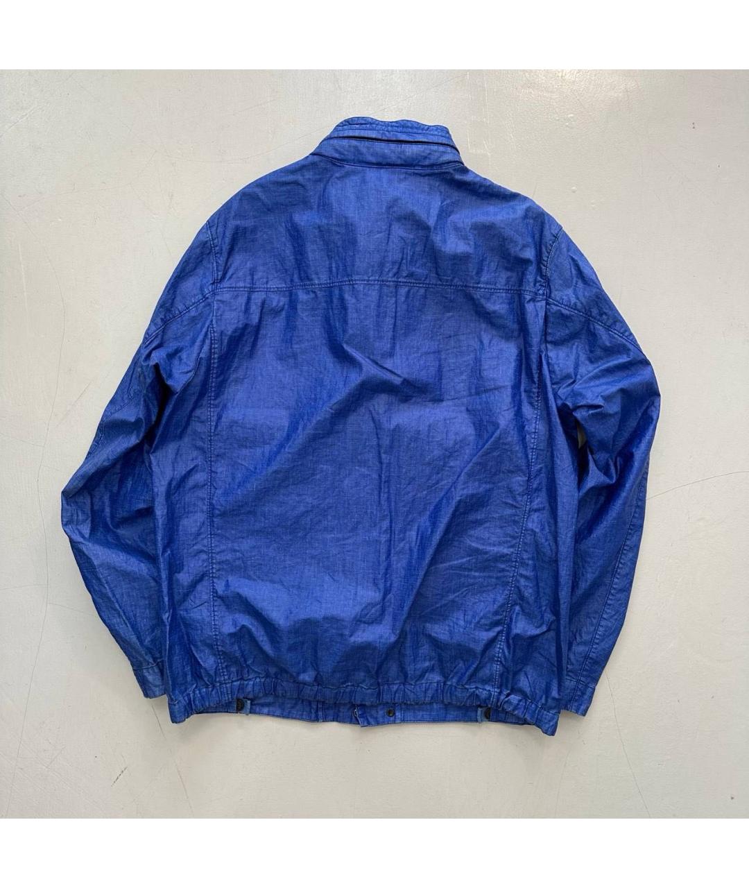 CP COMPANY Синяя льняная куртка, фото 7