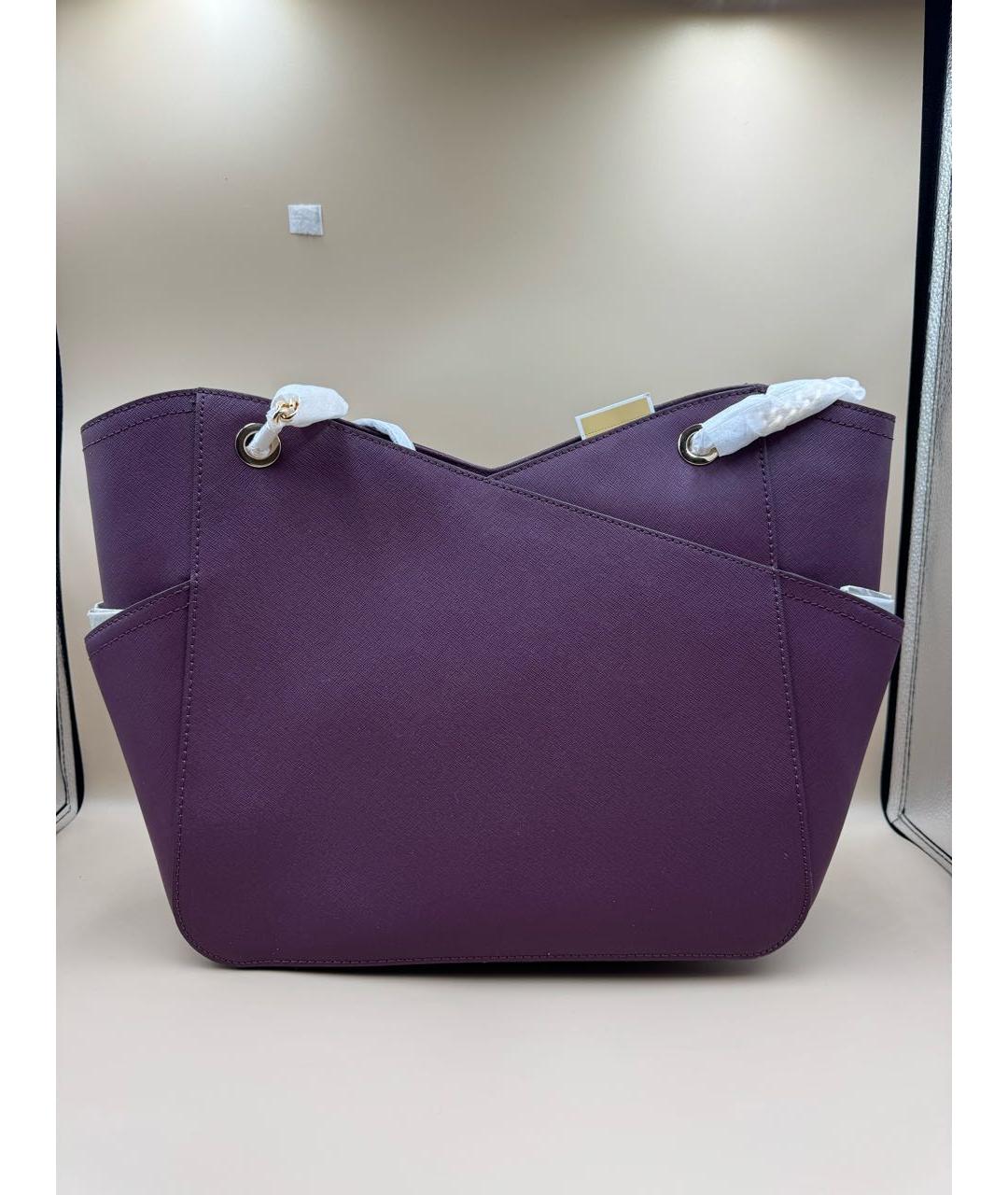 MICHAEL KORS Бордовая сумка тоут, фото 2