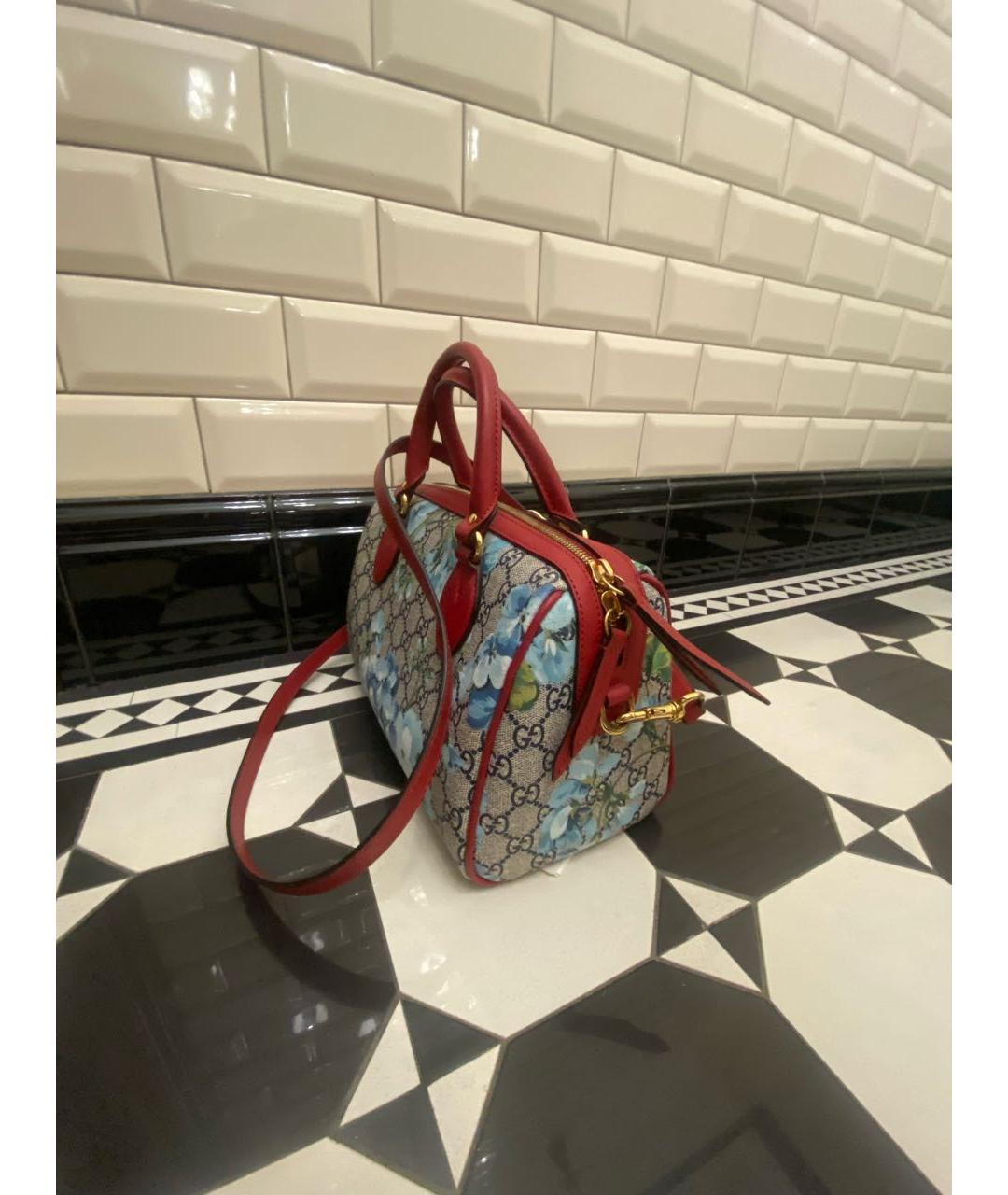 GUCCI Мульти кожаная сумка с короткими ручками, фото 2
