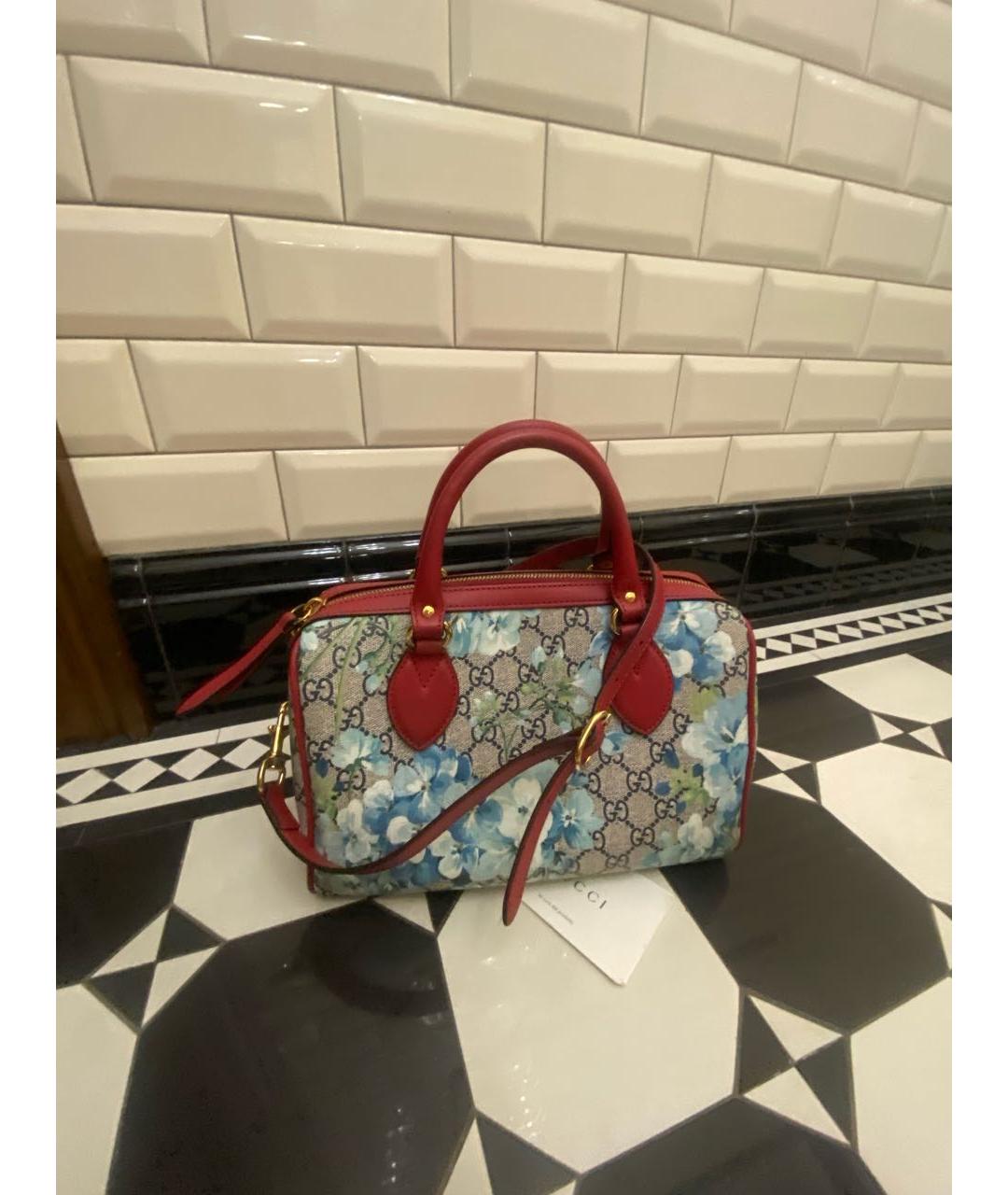 GUCCI Мульти кожаная сумка с короткими ручками, фото 3