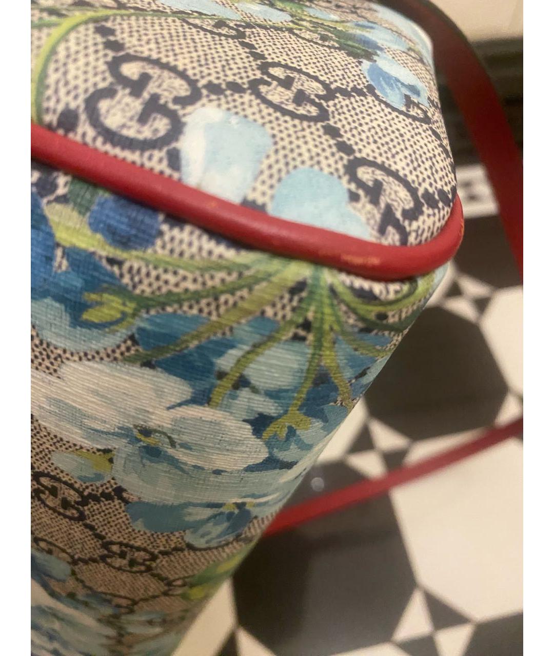 GUCCI Мульти кожаная сумка с короткими ручками, фото 7
