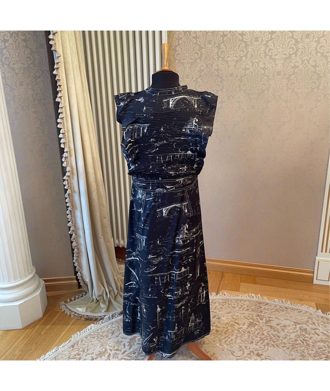 BURBERRY Черное повседневное платье, фото 2