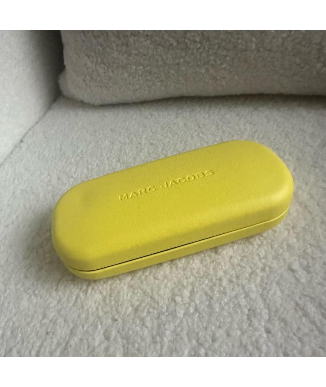 MARC JACOBS Антрацитовые металлические солнцезащитные очки, фото 4