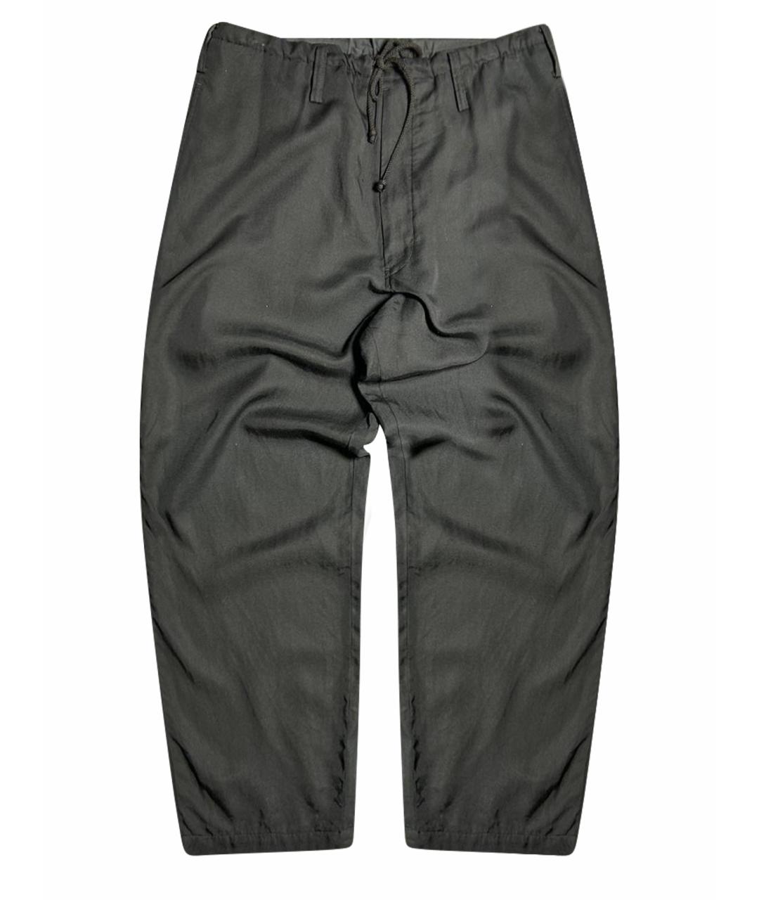 YOHJI YAMAMOTO Черные классические брюки, фото 1