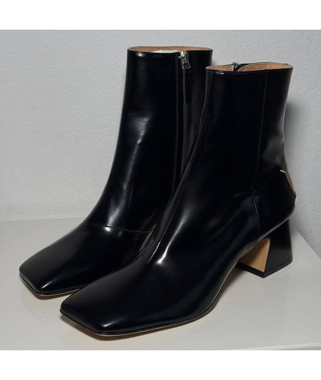 MAISON MARGIELA Черные ботильоны, фото 10