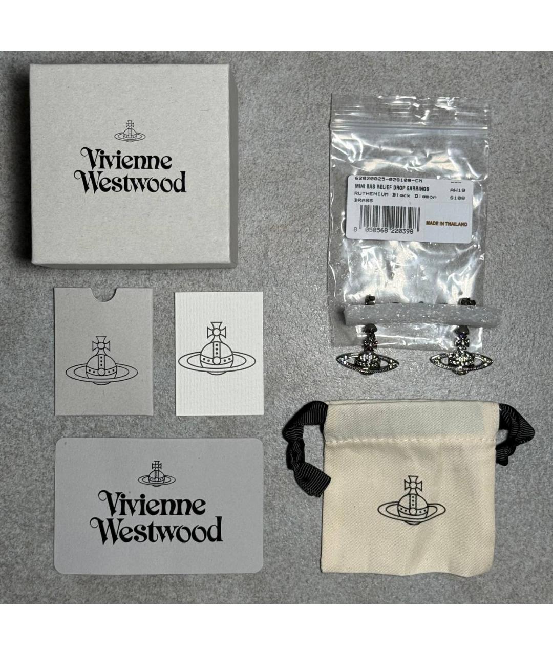 VIVIENNE WESTWOOD Серебряные серьги, фото 4