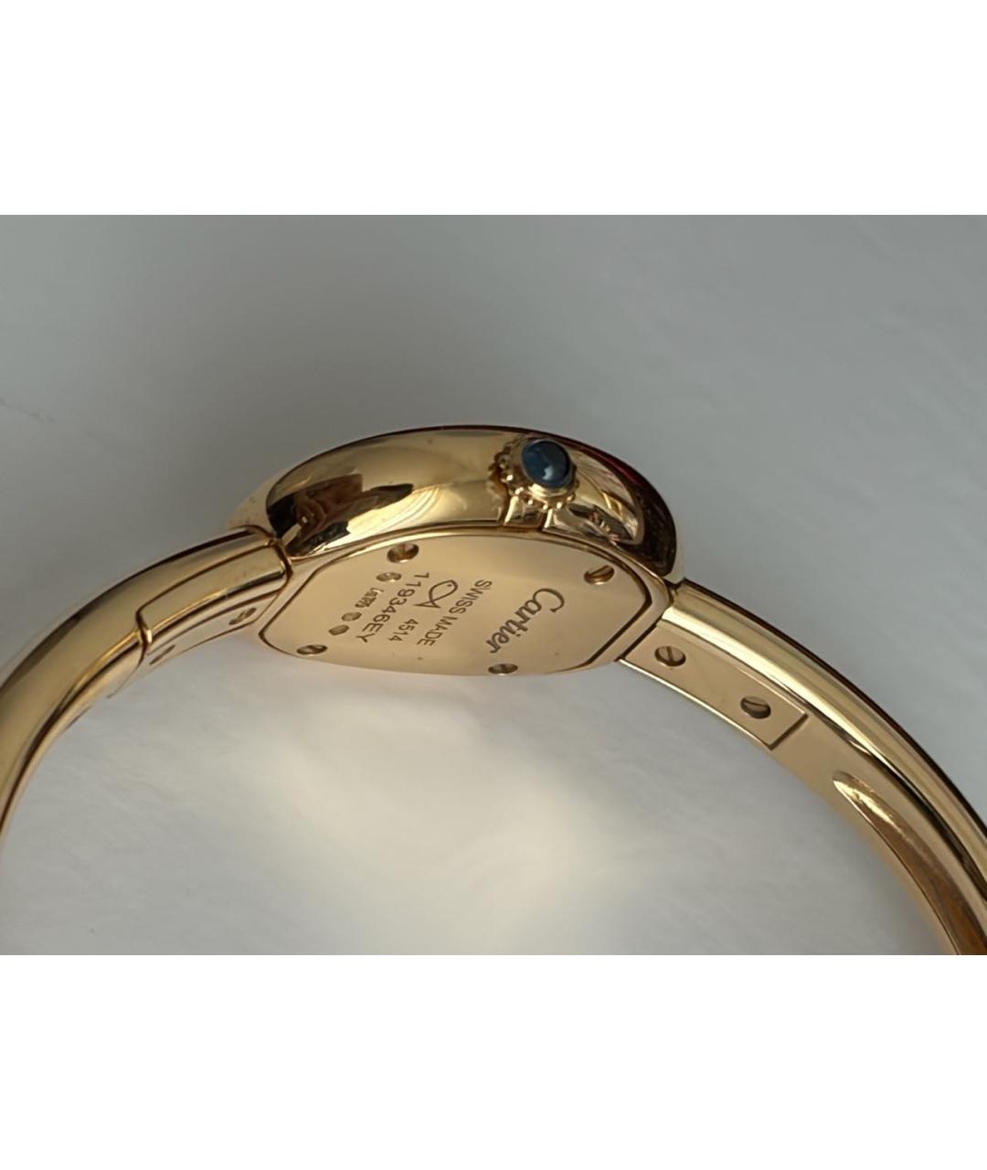 CARTIER Золотые часы из желтого золота, фото 6