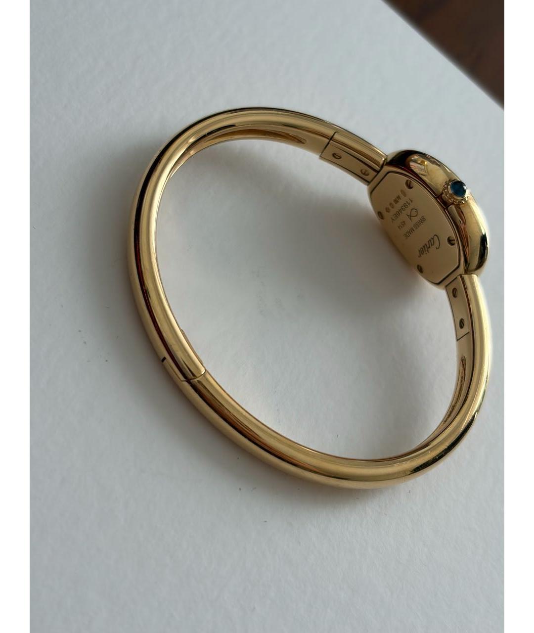 CARTIER Золотые часы из желтого золота, фото 3
