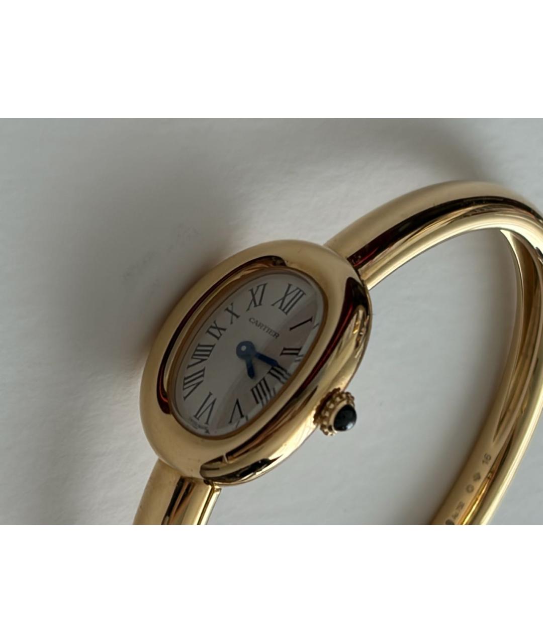 CARTIER Золотые часы из желтого золота, фото 5