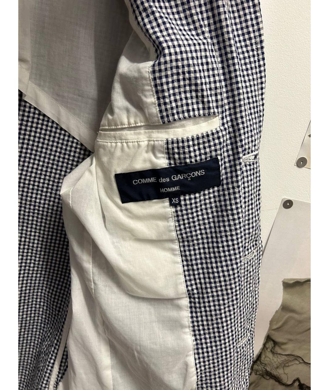 COMME DES GARÇONS Синий пиджак, фото 3