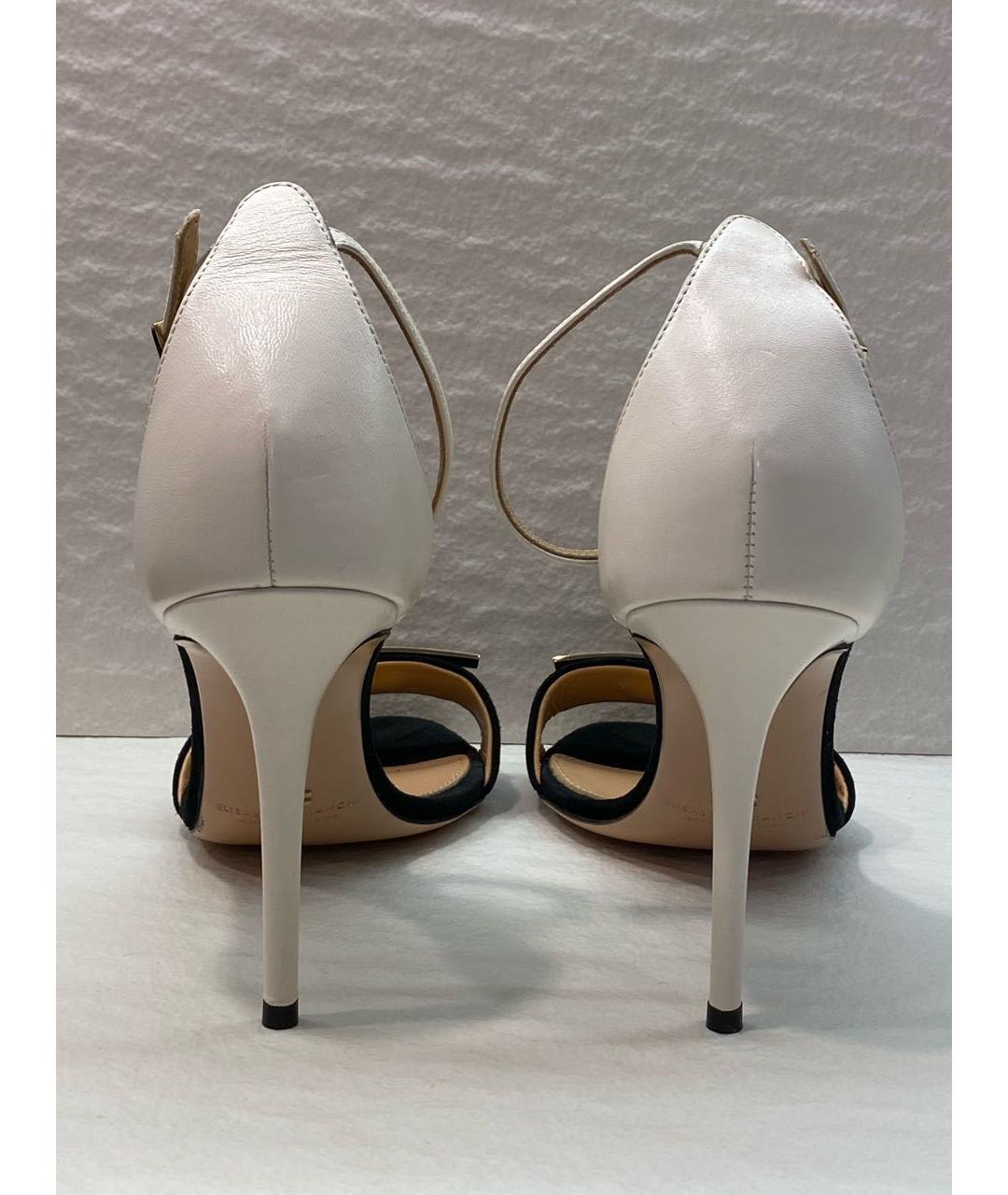 ELISABETTA FRANCHI Мульти кожаные босоножки, фото 4