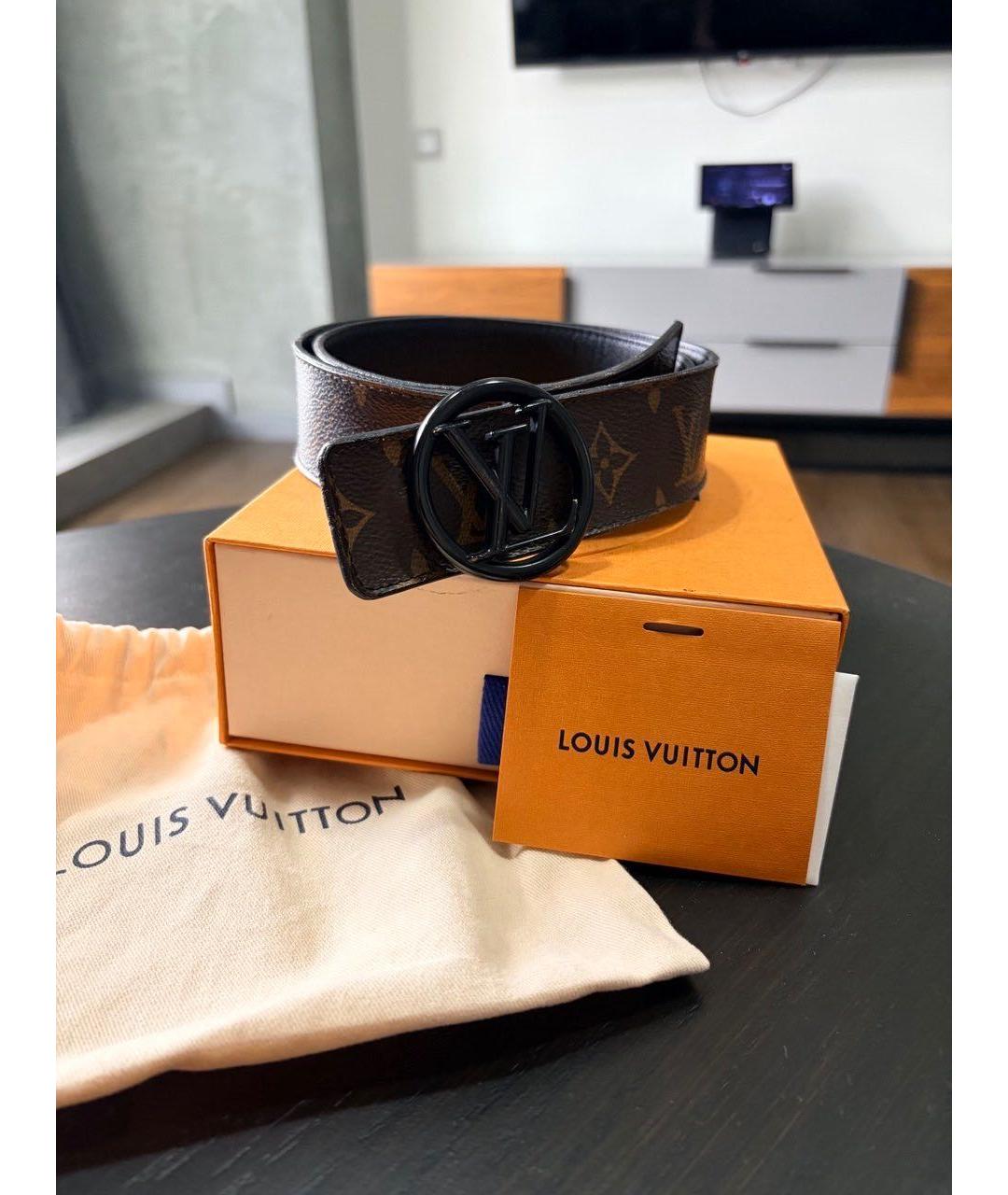 LOUIS VUITTON Ремень из искусственной кожи, фото 4