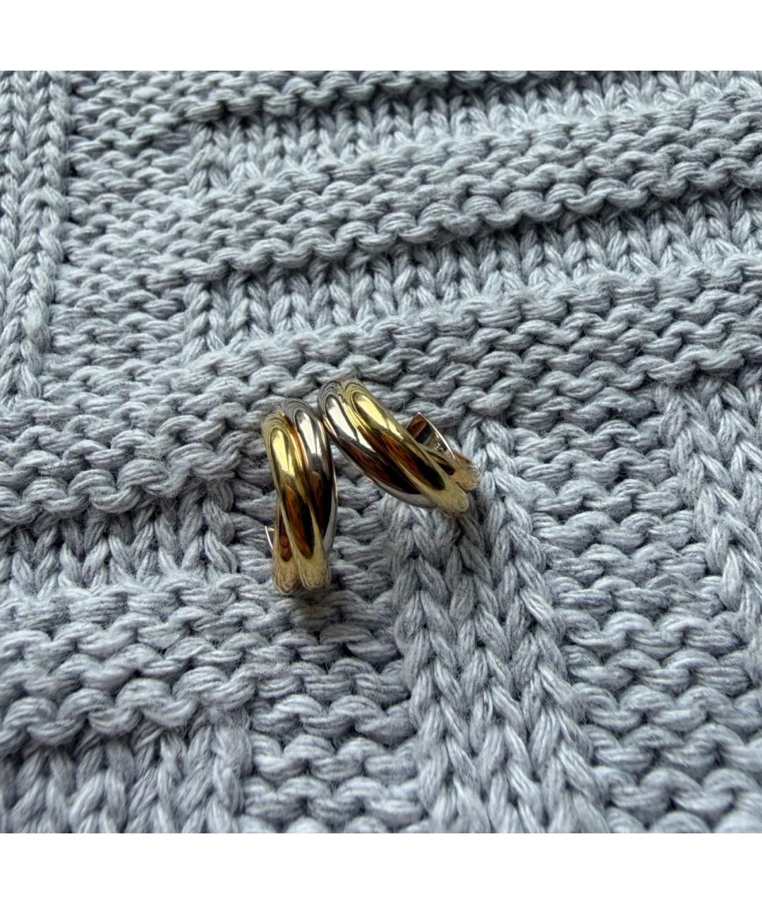 CARTIER Золотые серьги из желтого золота, фото 3