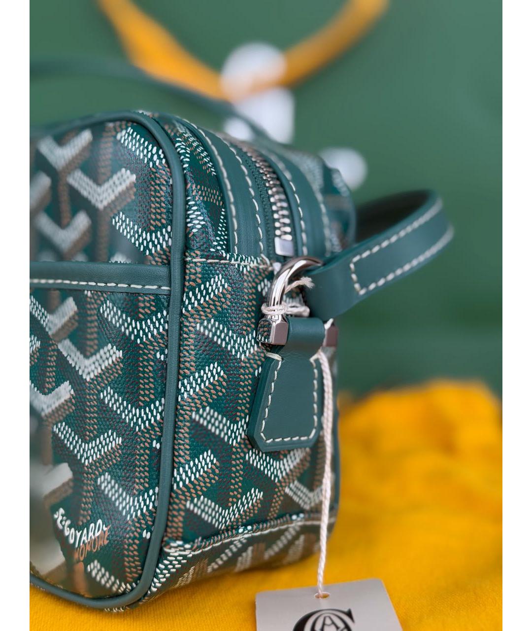 GOYARD Зеленая сумка на плечо, фото 6