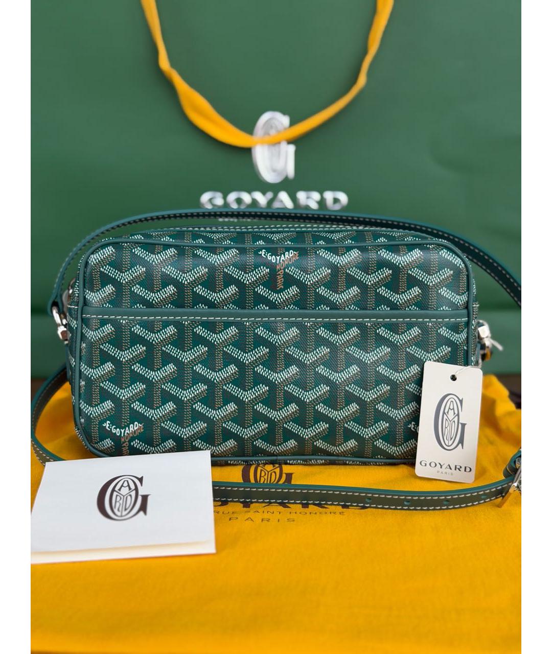 GOYARD Зеленая сумка на плечо, фото 2