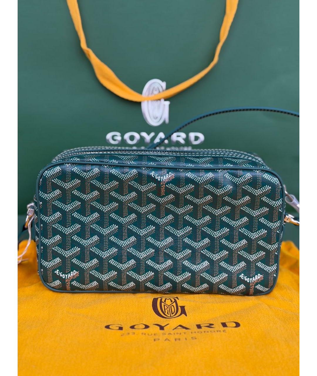 GOYARD Зеленая сумка на плечо, фото 3