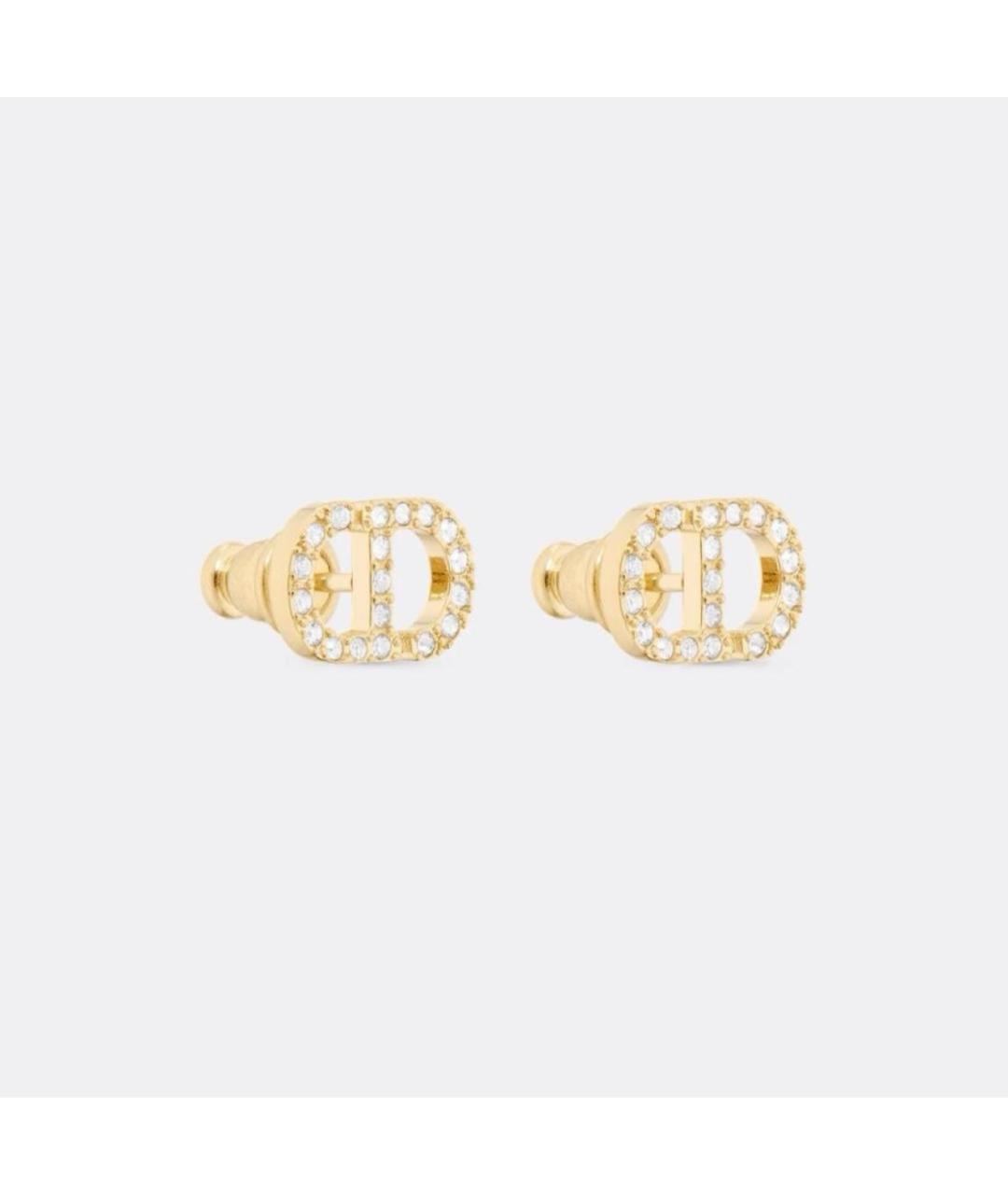 CHRISTIAN DIOR Золотые серьги, фото 2