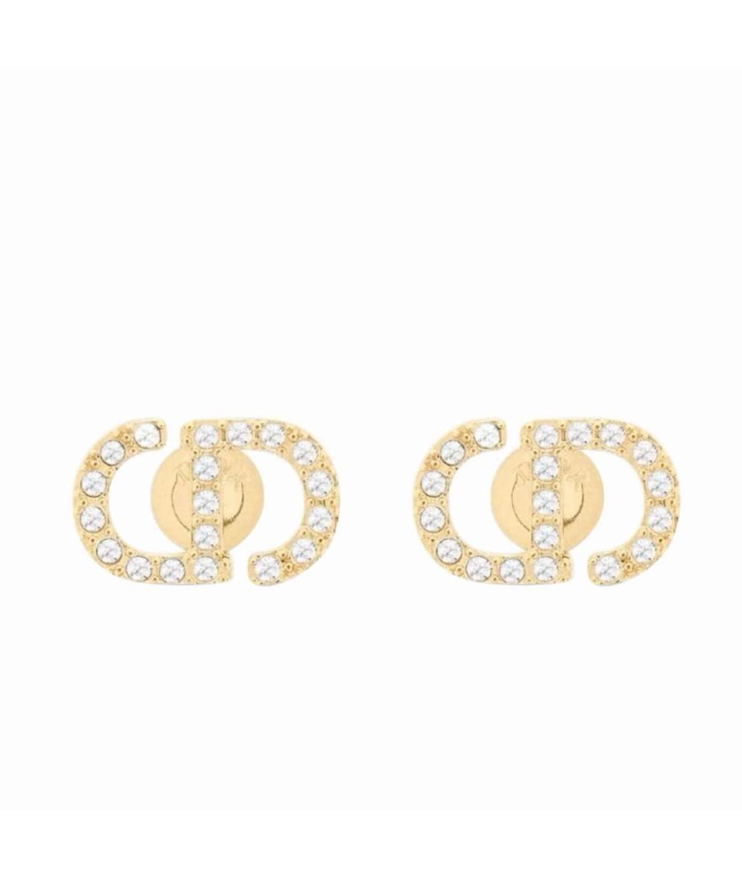 CHRISTIAN DIOR Золотые серьги, фото 1