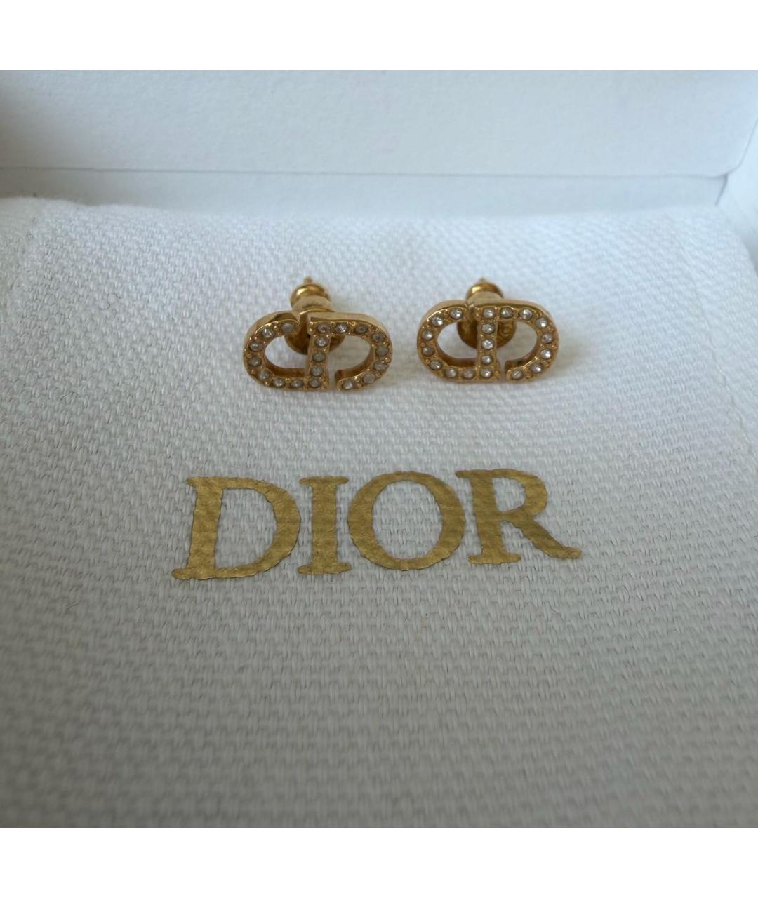 CHRISTIAN DIOR Золотые серьги, фото 6