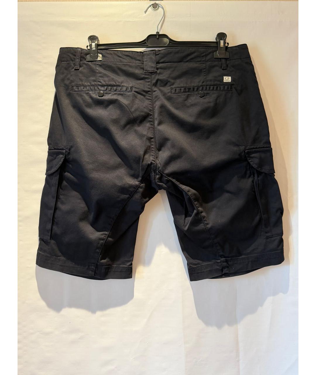 CP COMPANY Темно-синие хлопковые шорты, фото 3