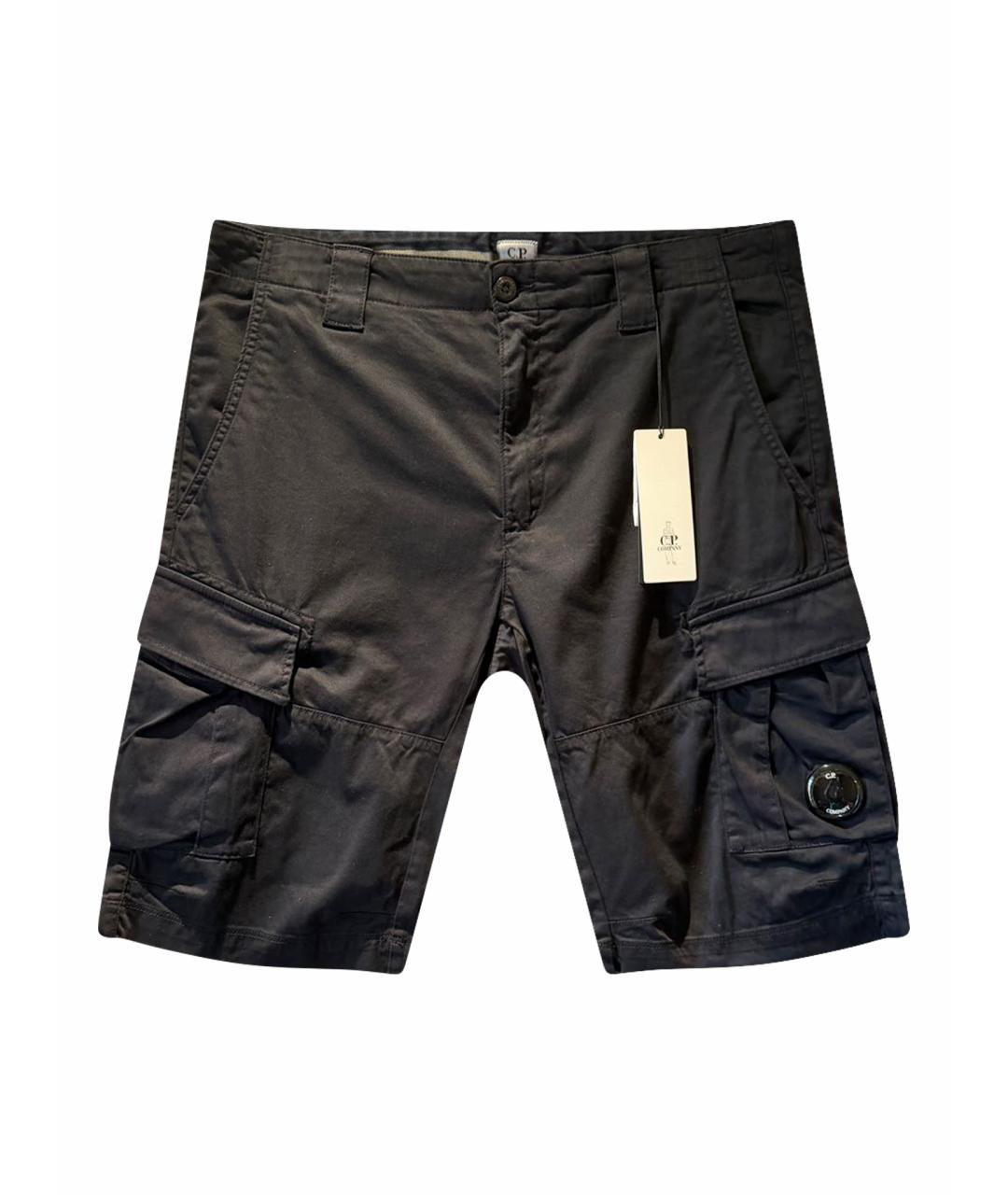 CP COMPANY Темно-синие хлопковые шорты, фото 1