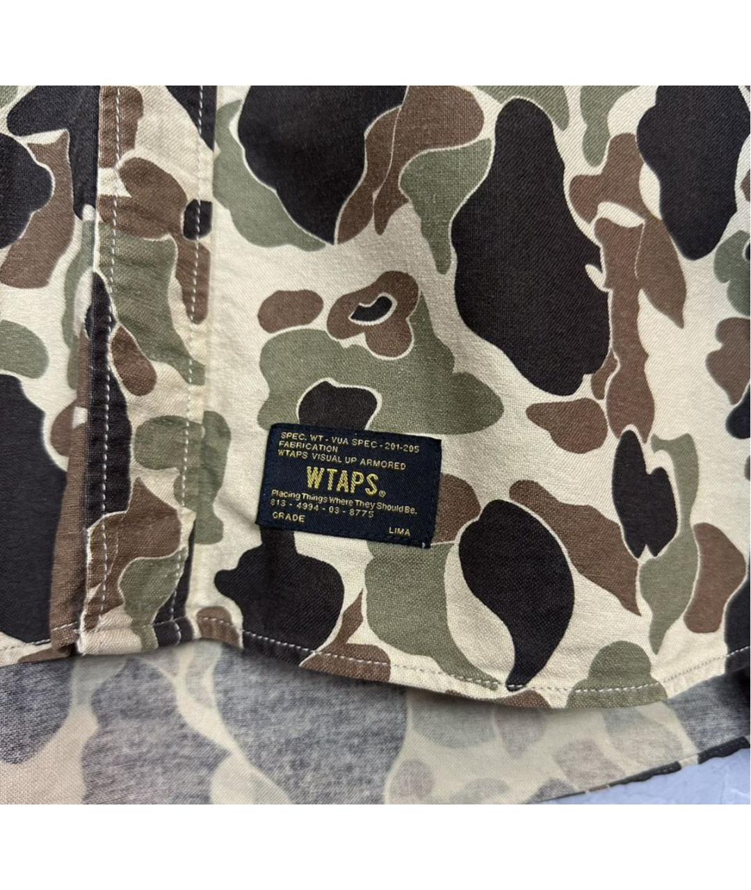 WTAPS Хлопковая кэжуал рубашка, фото 6