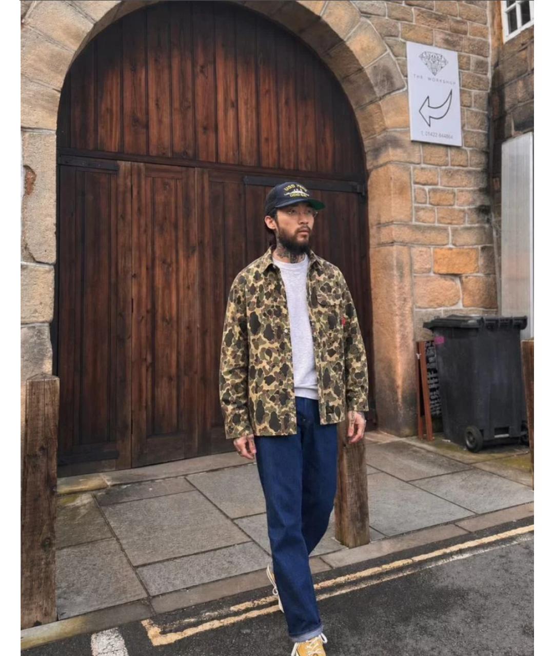 WTAPS Хлопковая кэжуал рубашка, фото 2