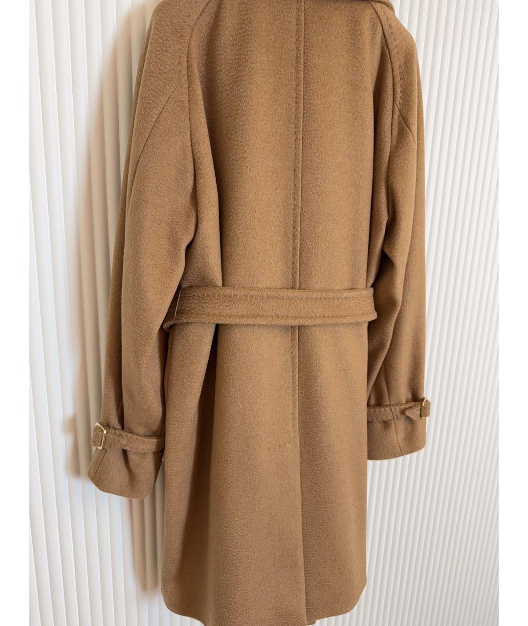 MAX MARA Бежевое кашемировое пальто, фото 7