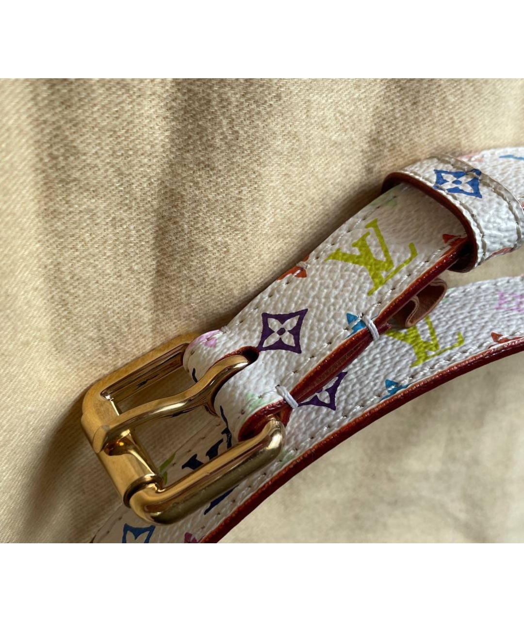 LOUIS VUITTON Белый ремень, фото 7