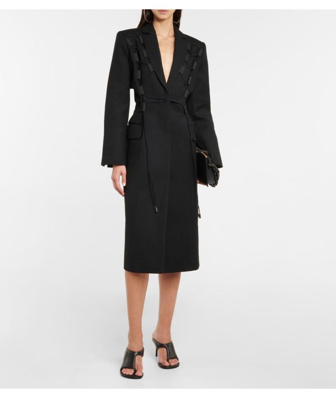 JACQUEMUS Черное пальто, фото 5