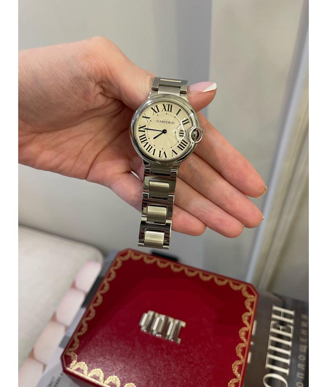 CARTIER Серебряные часы, фото 7