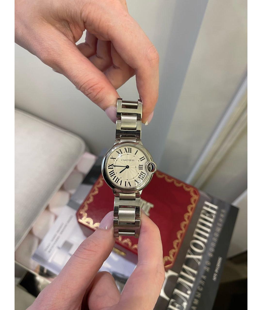 CARTIER Серебряные часы, фото 5