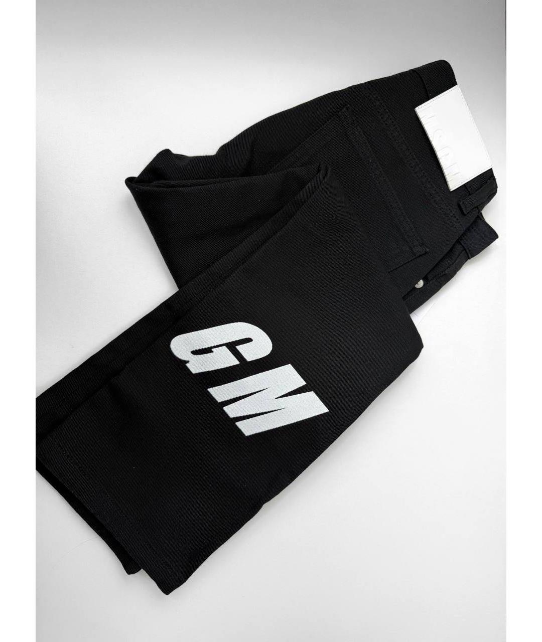 MSGM Черные деним капри, фото 2