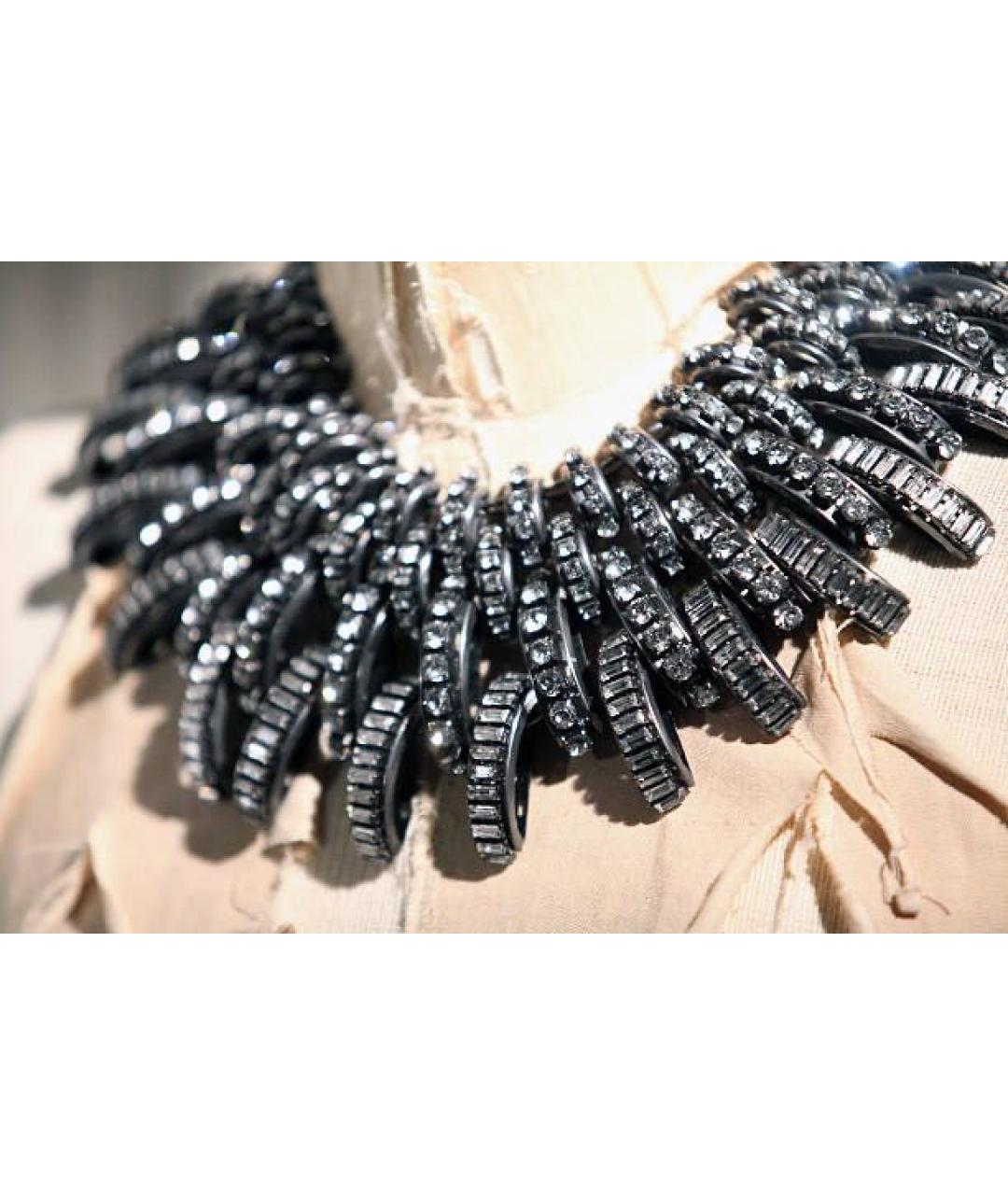 ERICKSON BEAMON Антрацитовое металлическое колье, фото 6