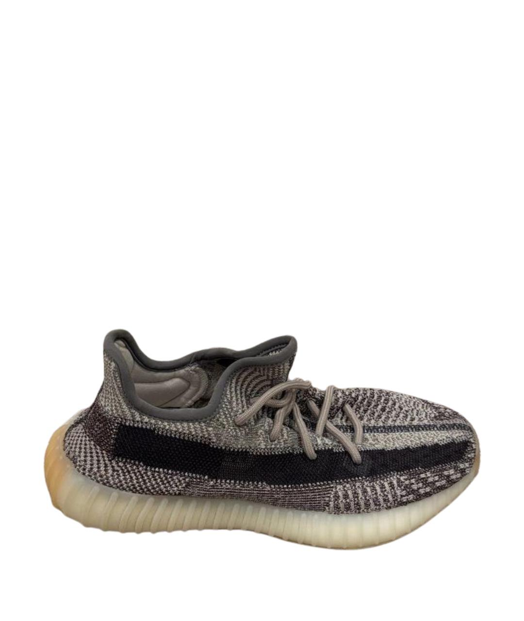 ADIDAS YEEZY Серые текстильные кроссовки, фото 1