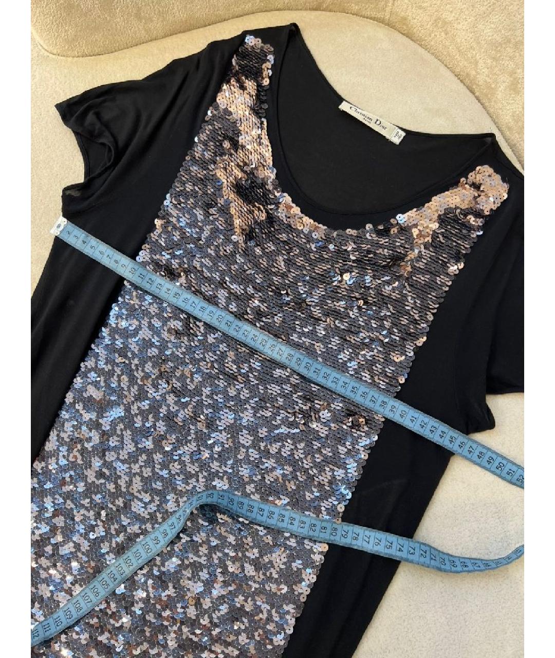 CHRISTIAN DIOR Черная футболка, фото 5