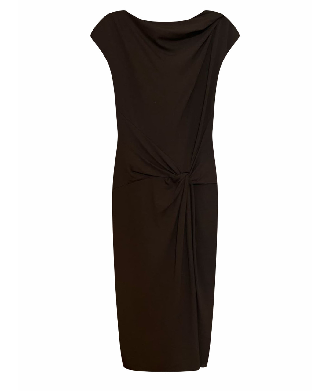 MICHAEL KORS Коричневое вискозное платье, фото 1