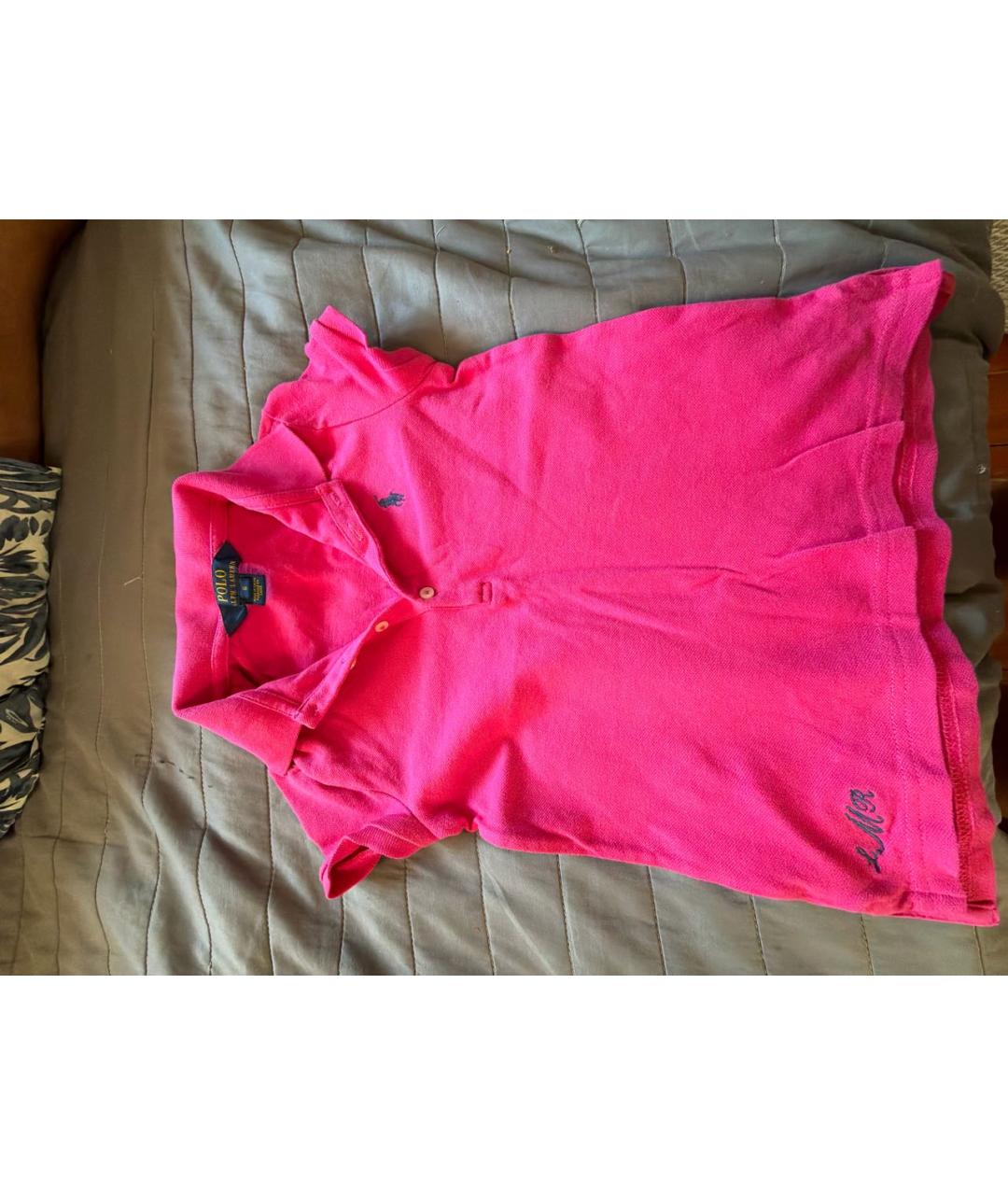 POLO RALPH LAUREN Фуксия хлопковая рубашка/блузка, фото 5