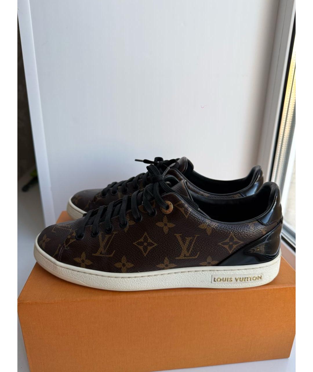 LOUIS VUITTON Коричневые кеды, фото 6