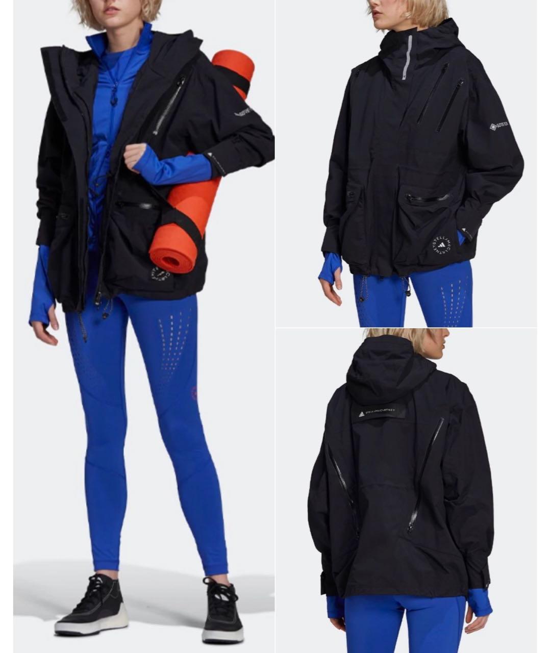 ADIDAS BY STELLA MCCARTNEY Черная куртка, фото 7