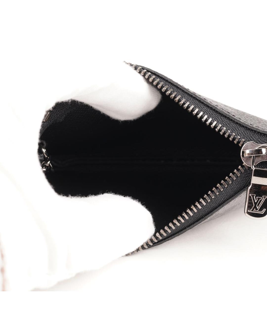 LOUIS VUITTON Черная ключница, фото 7
