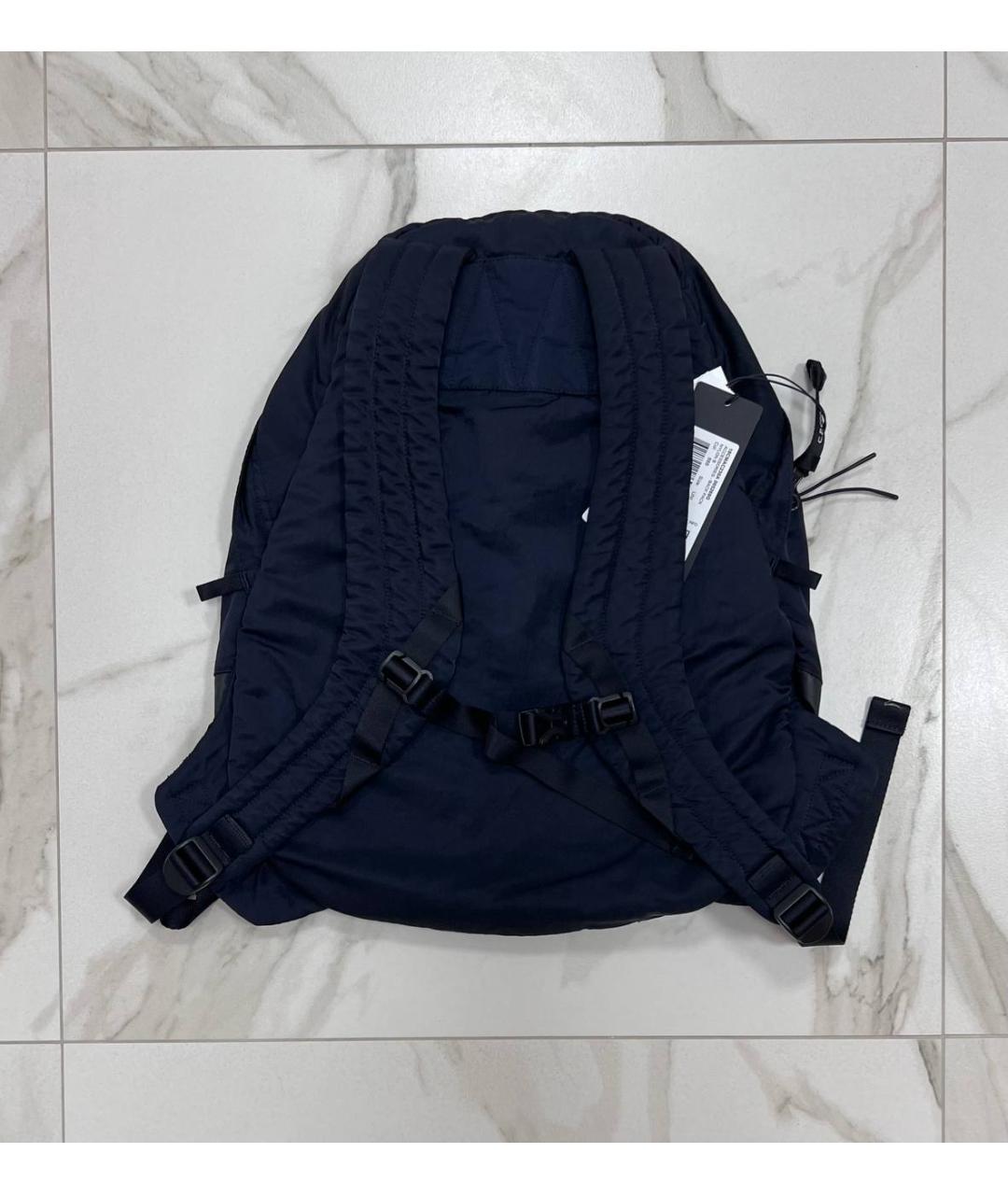 CP COMPANY Темно-синий нейлоновый рюкзак, фото 2
