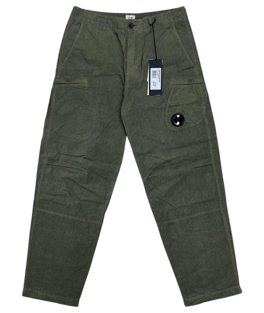 CP COMPANY Зеленые повседневные брюки, фото 1