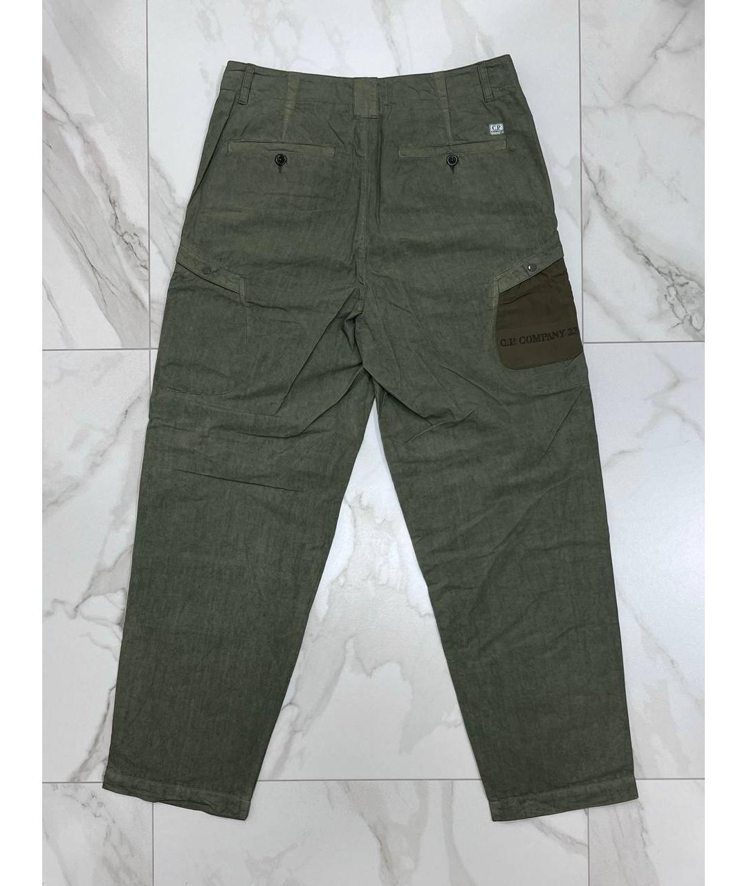CP COMPANY Зеленые повседневные брюки, фото 2