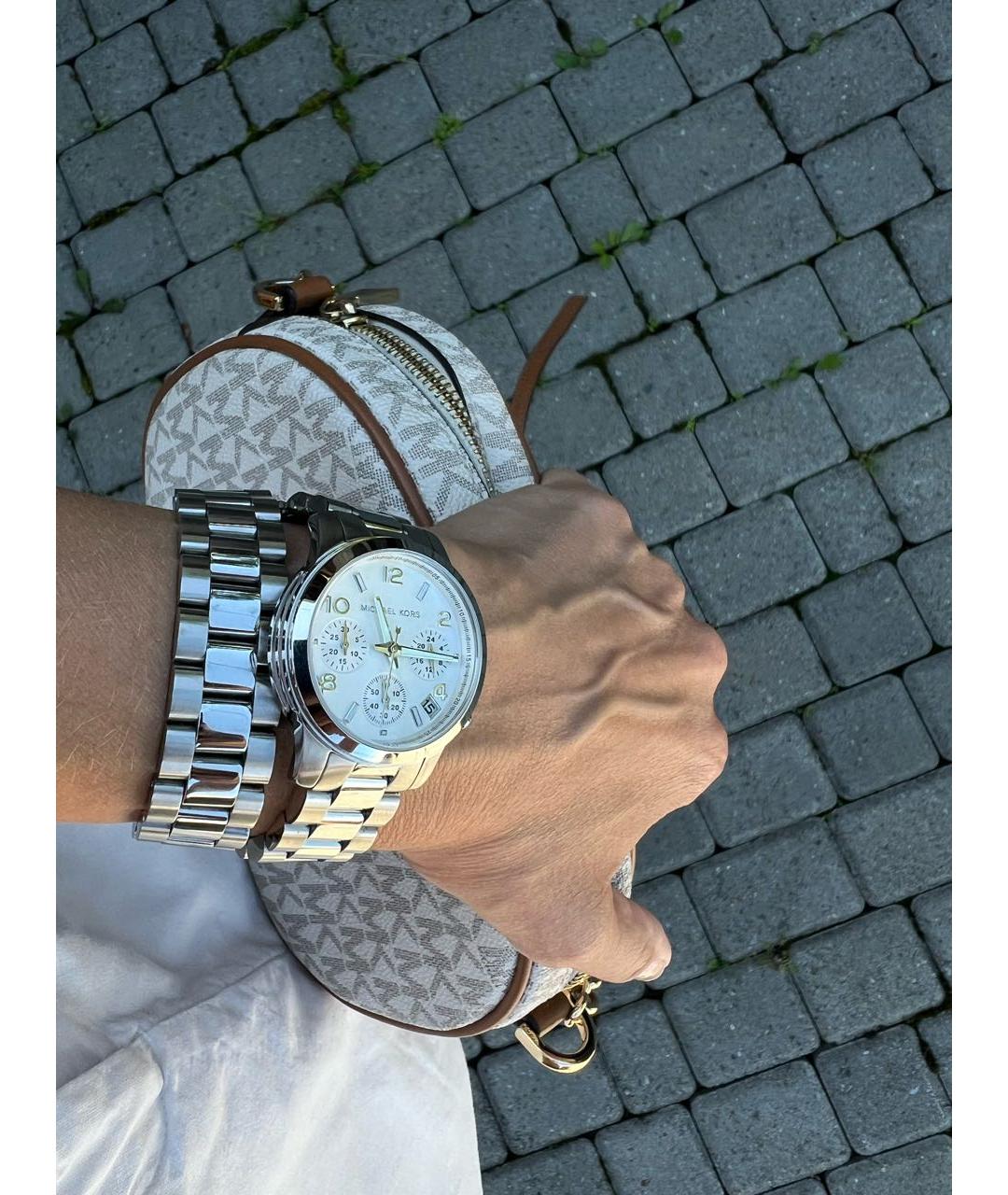 MICHAEL KORS Серебряные часы, фото 5